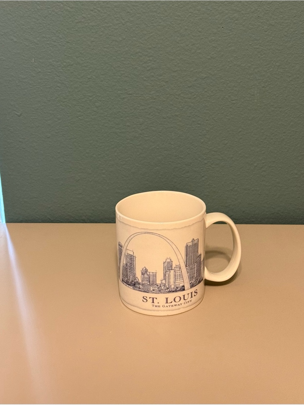 Starbucks St. Louis The Gateway City Architect Series Skyline Starbucks Mug 2007